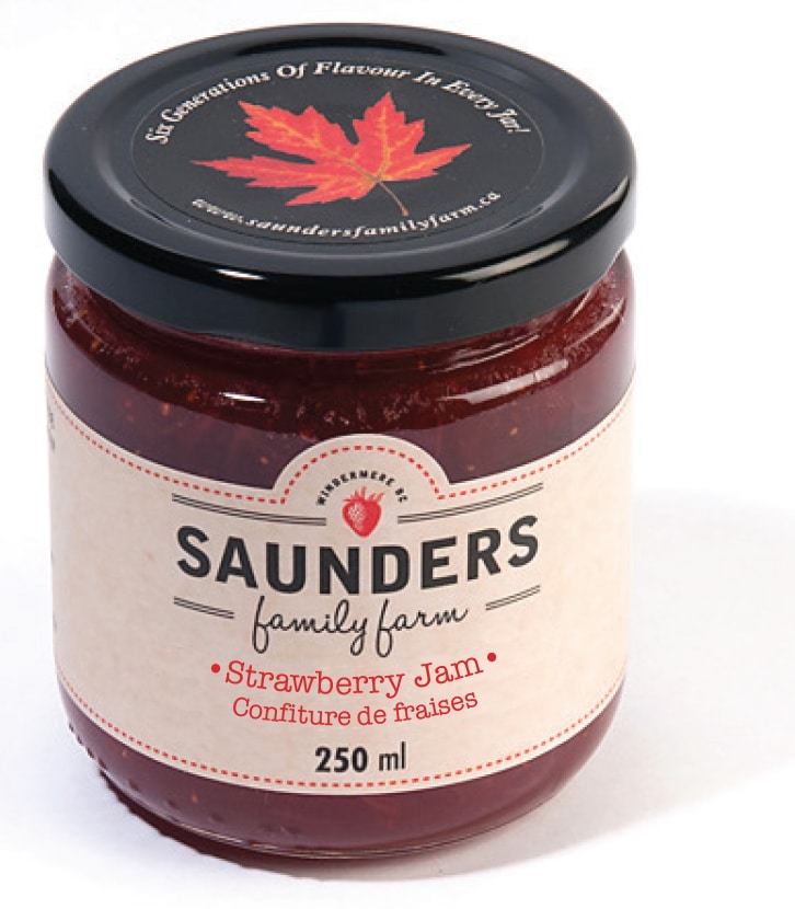 Saunders Family Farm Strawberry Jam Saunders Family Farm